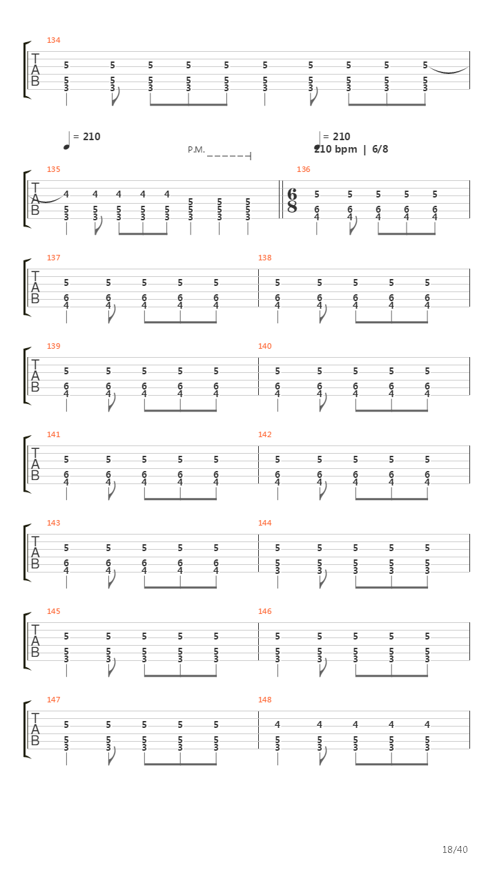 As Icicles Fall吉他谱