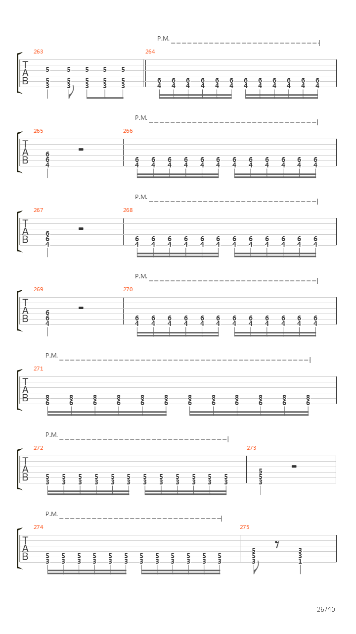 As Icicles Fall吉他谱