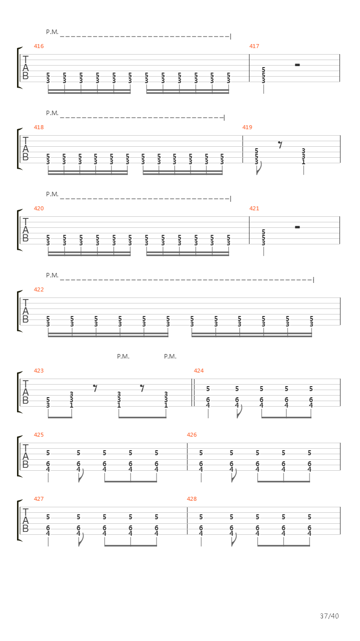 As Icicles Fall吉他谱