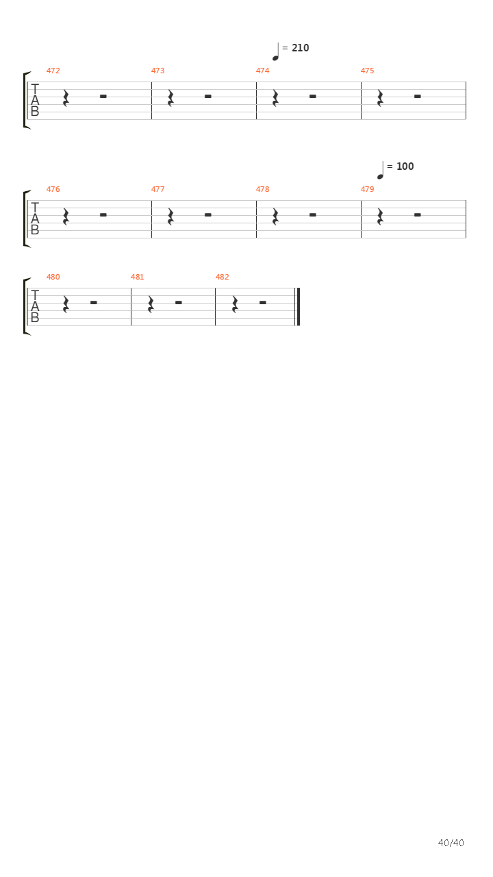 As Icicles Fall吉他谱