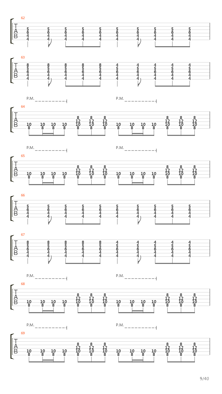 As Icicles Fall吉他谱