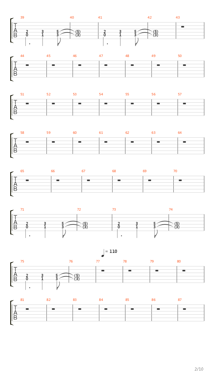 6969吉他谱