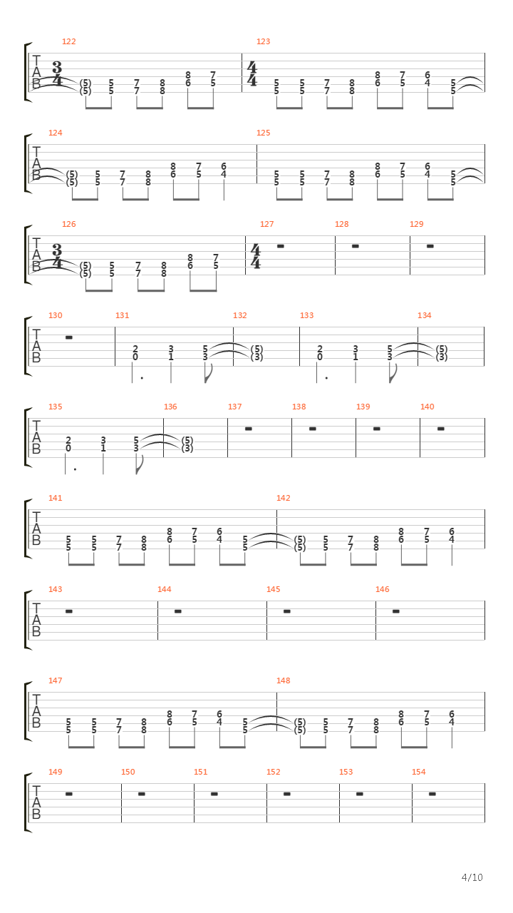 6969吉他谱