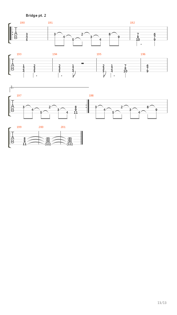 Cosmogenesis吉他谱