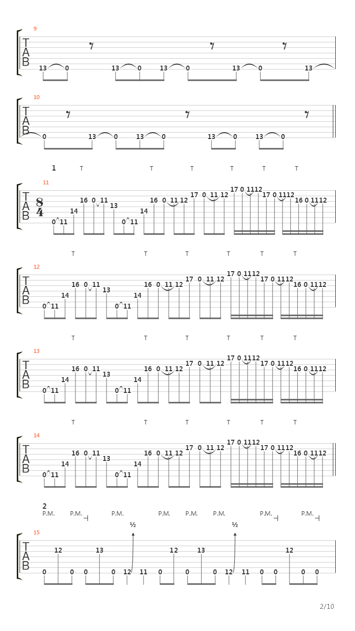 Mk Ultra吉他谱