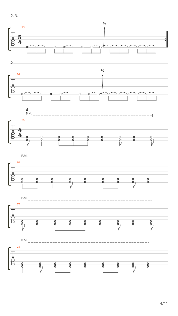 Mk Ultra吉他谱