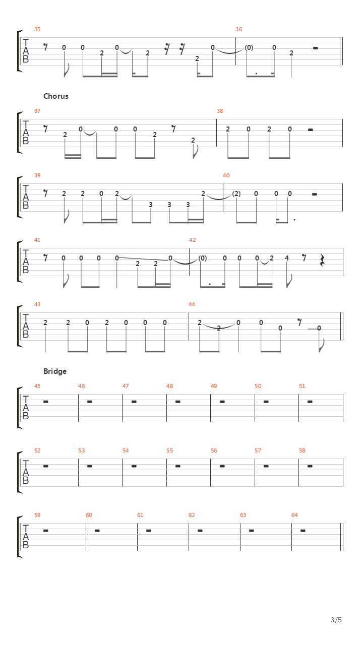 Learning To Fly吉他谱