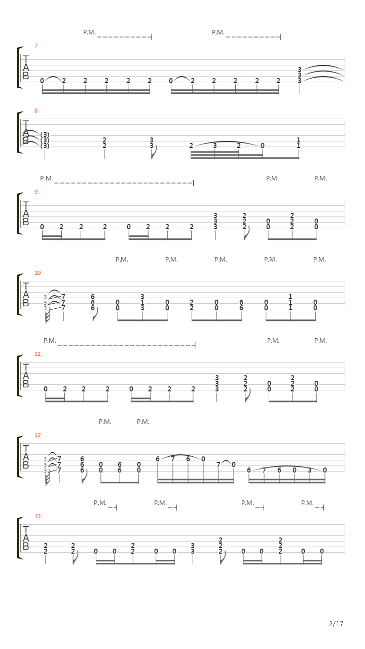 Carriers Of The Plague吉他谱