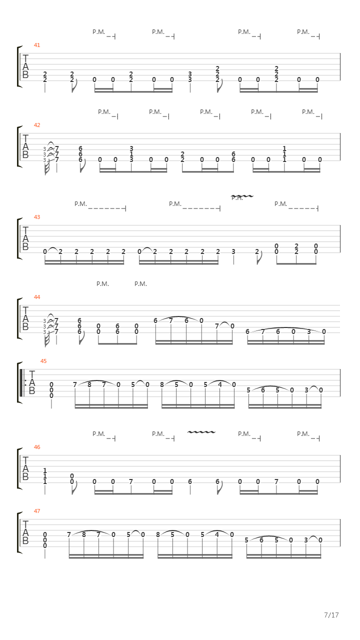 Carriers Of The Plague吉他谱