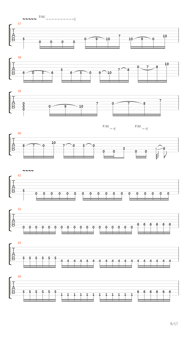 Carriers Of The Plague吉他谱