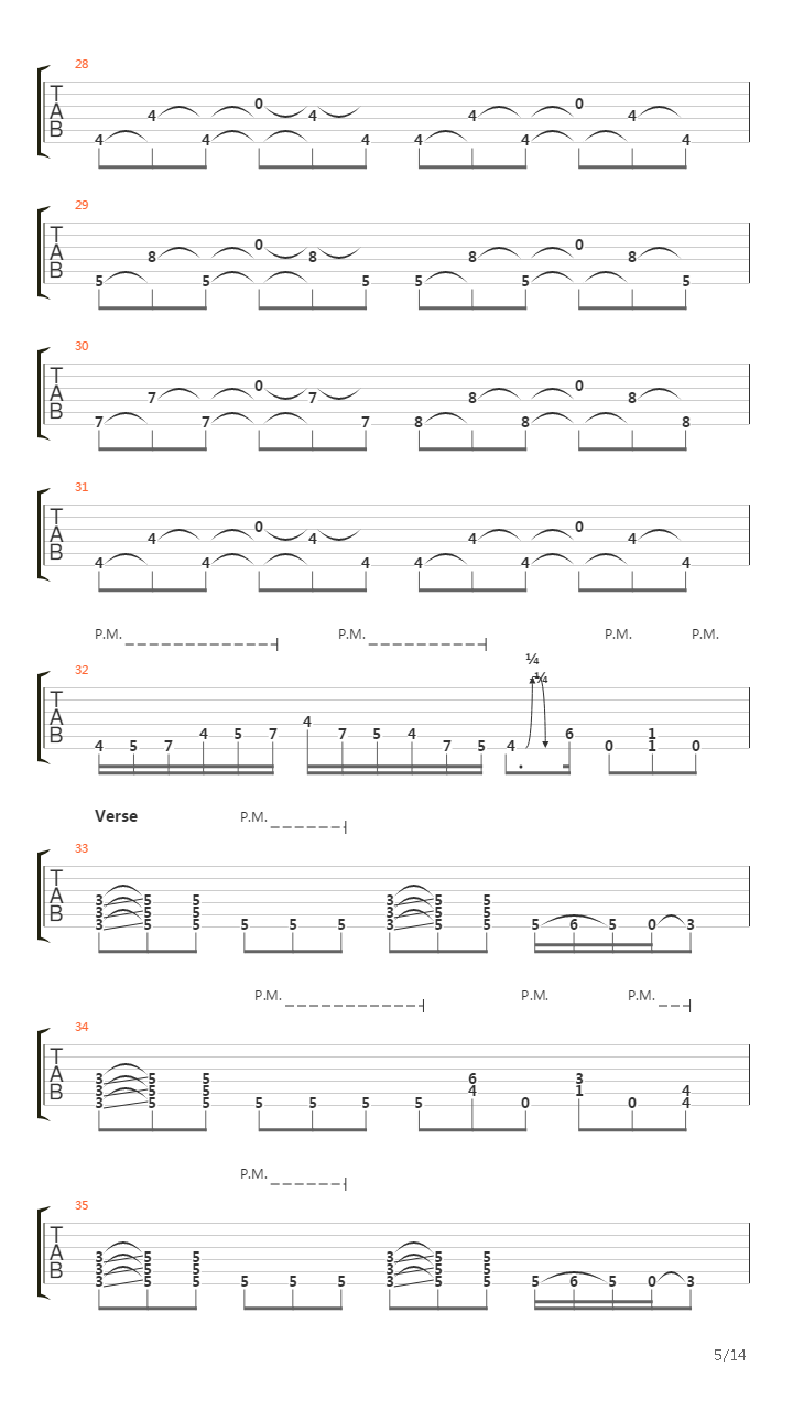 Endless Wandering吉他谱