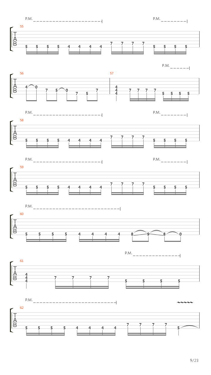 The Shifting Equilibrium吉他谱