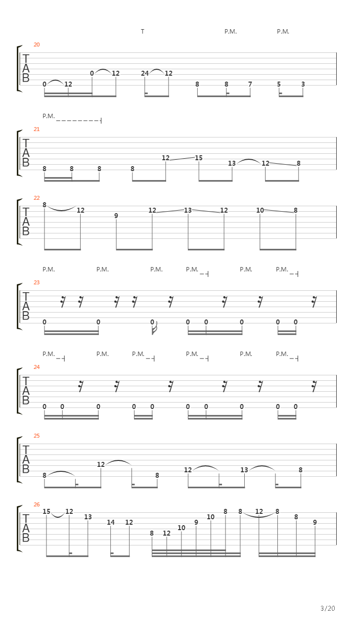 Lost Pages吉他谱