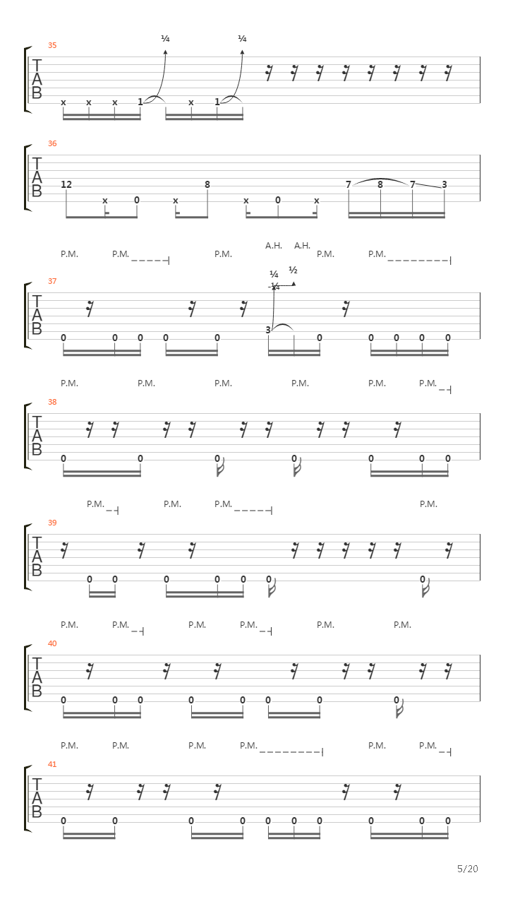 Lost Pages吉他谱