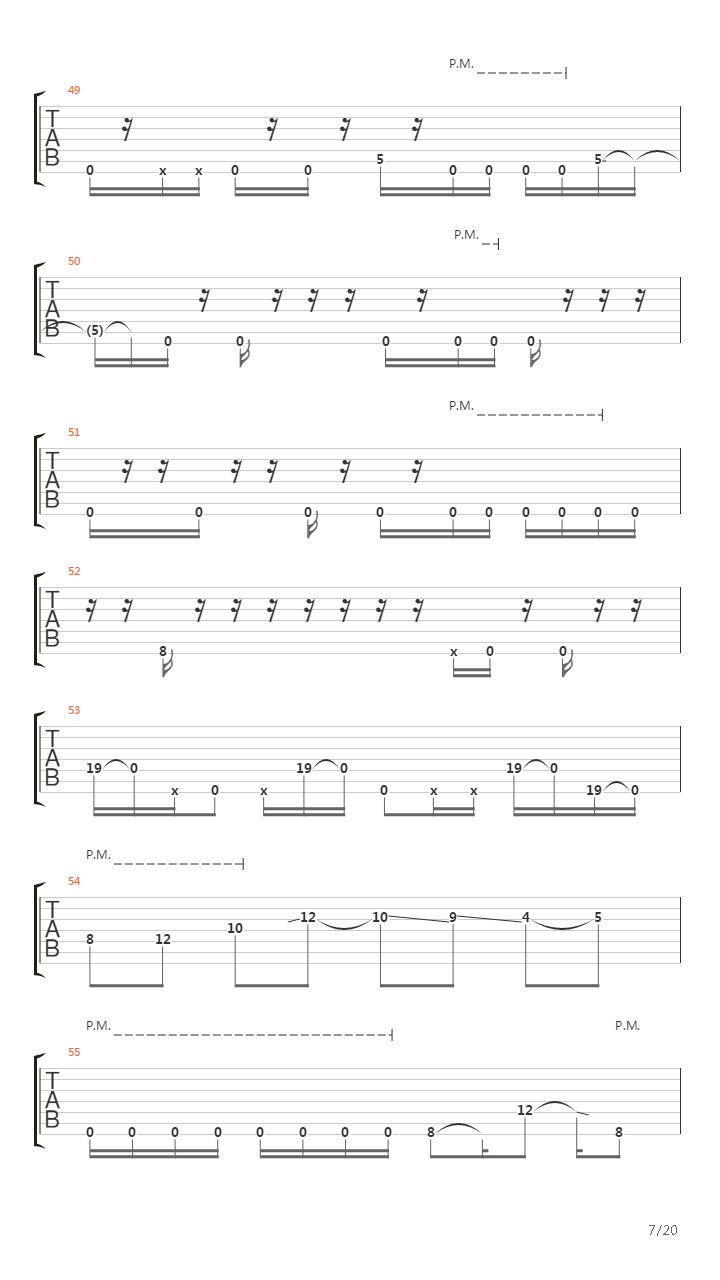 Lost Pages吉他谱