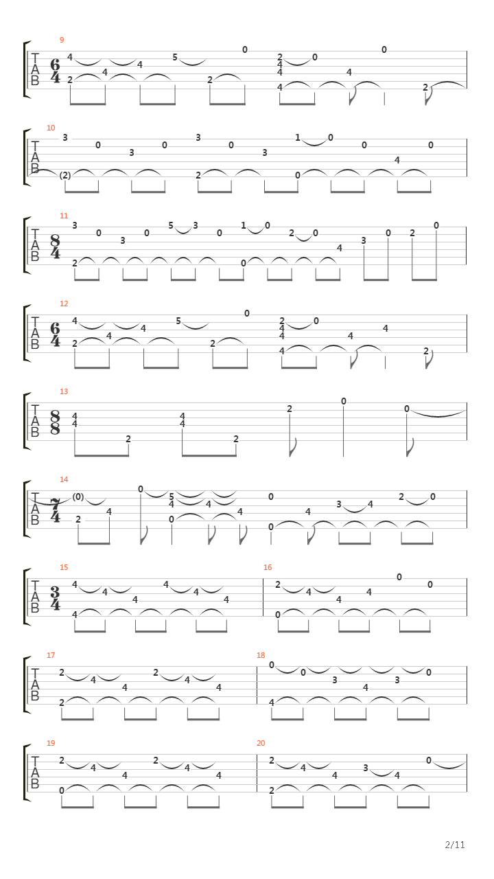 Limelight吉他谱