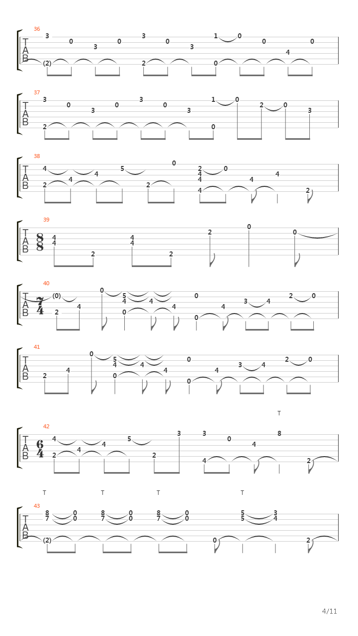 Limelight吉他谱