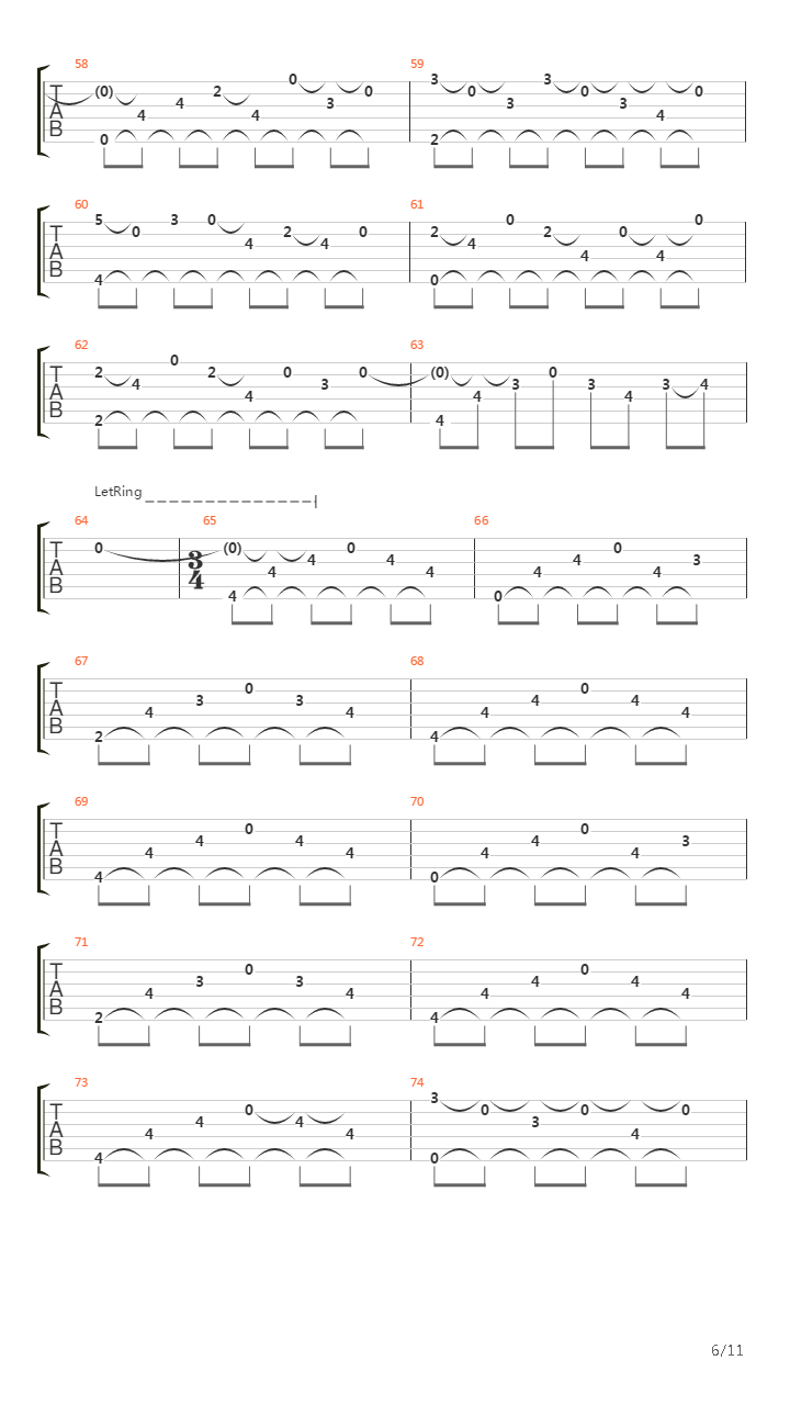 Limelight吉他谱