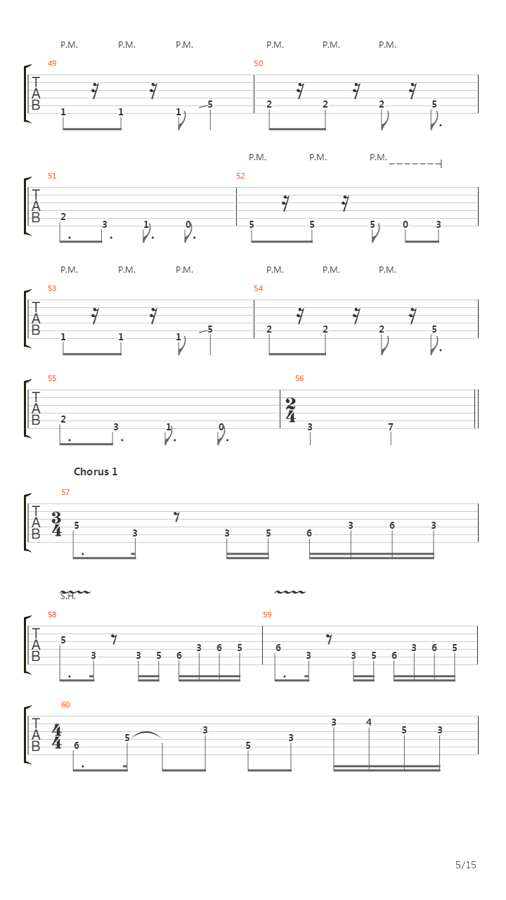 Fall In Line吉他谱