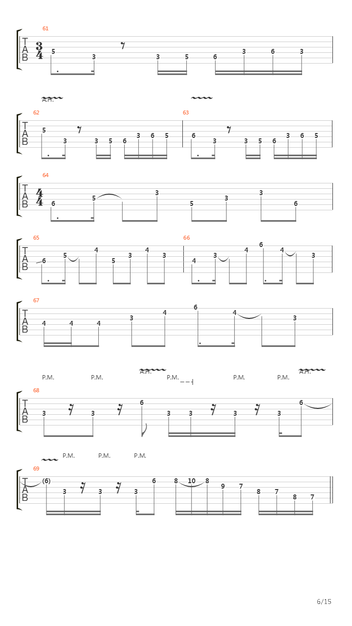 Fall In Line吉他谱
