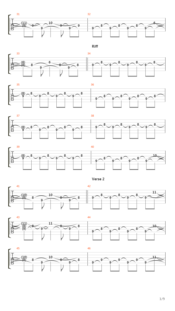 Naufrago吉他谱