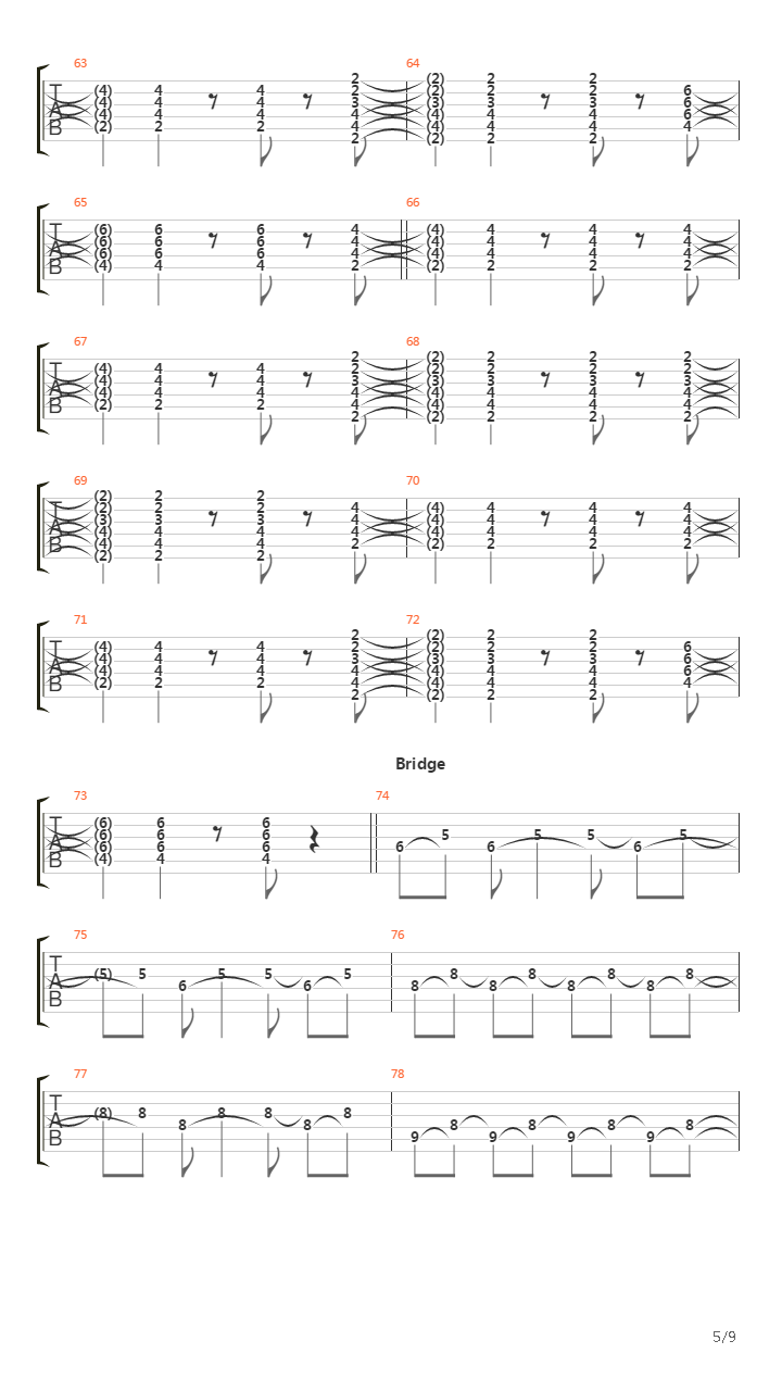 Naufrago吉他谱