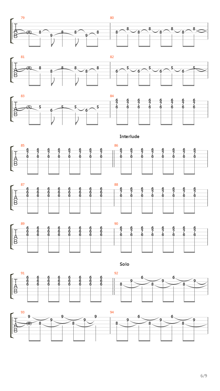 Naufrago吉他谱