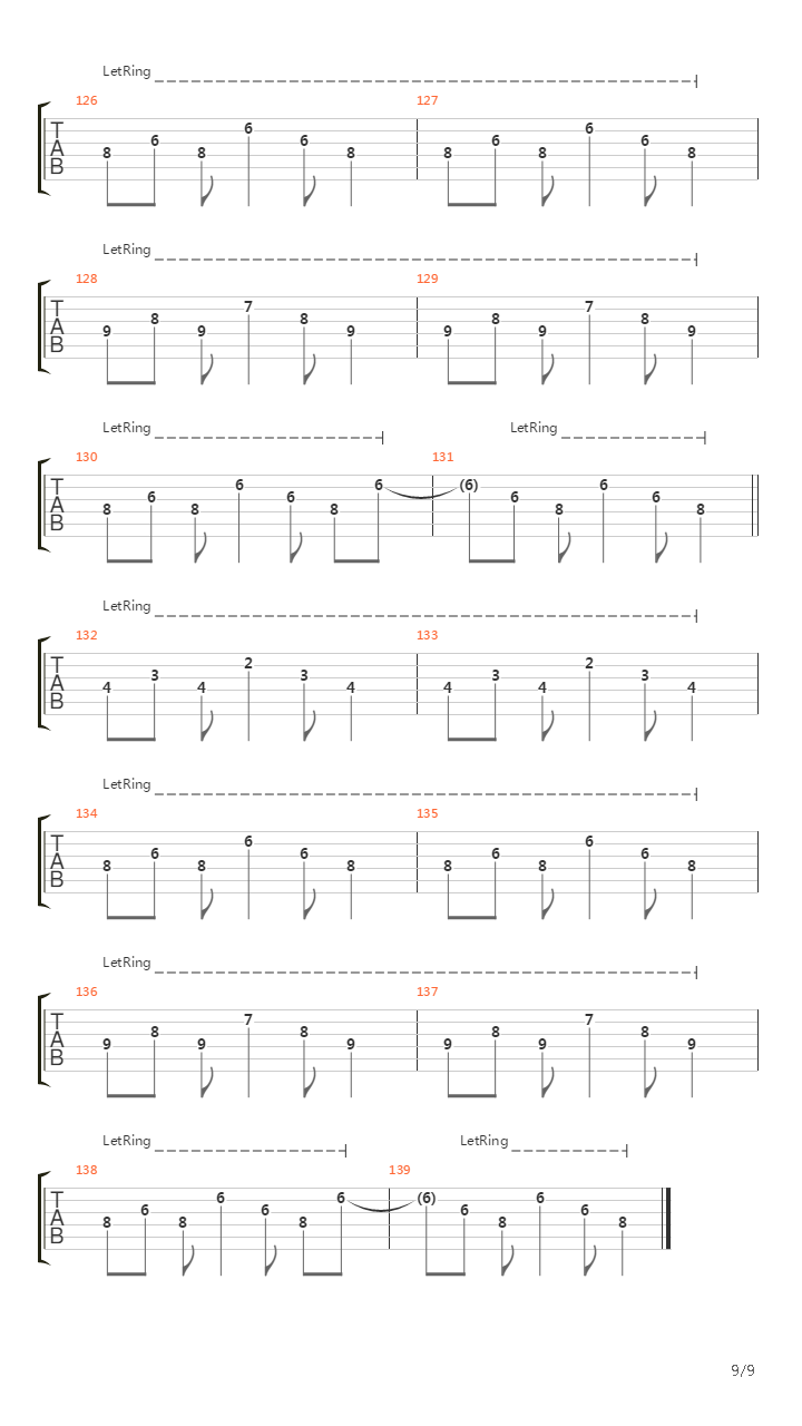Naufrago吉他谱