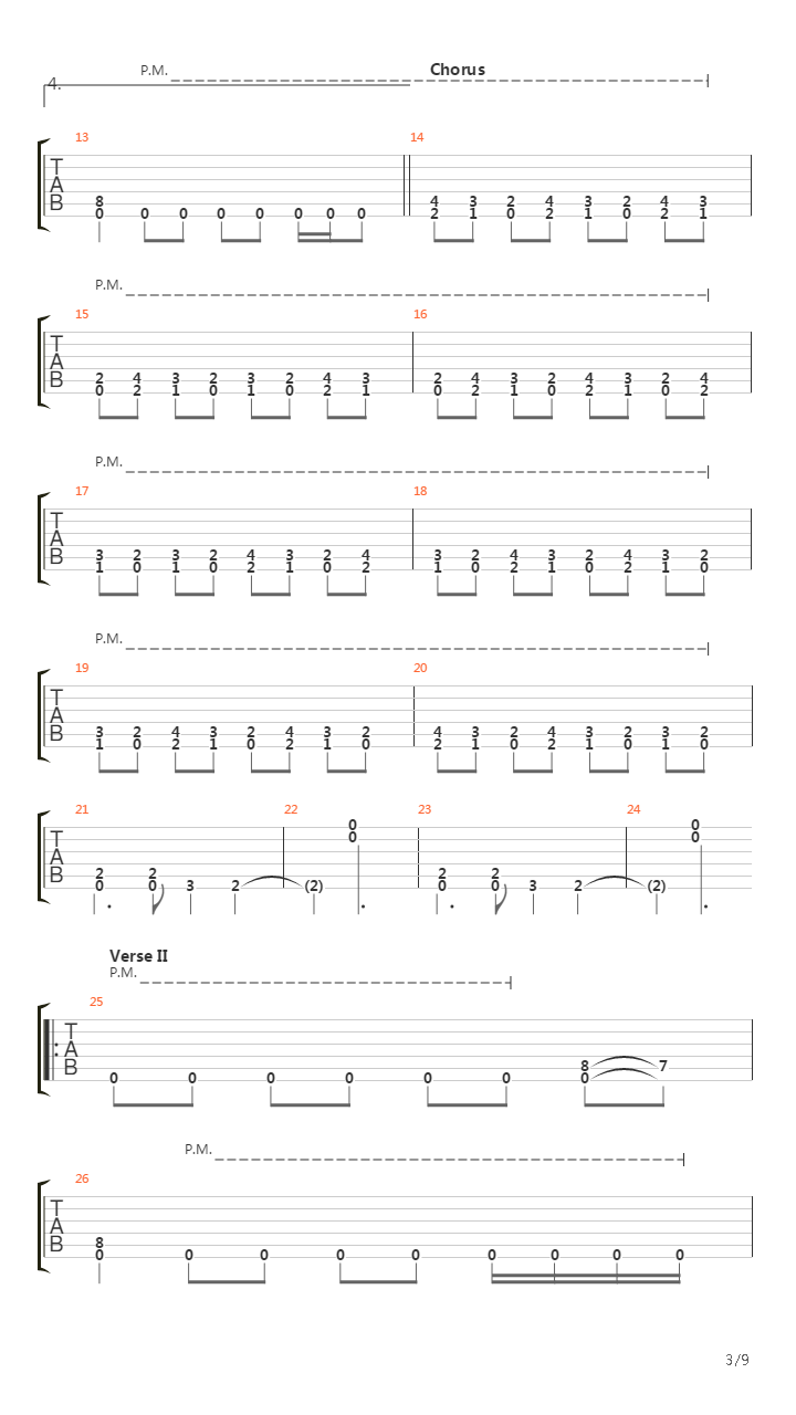 Piano Wire吉他谱