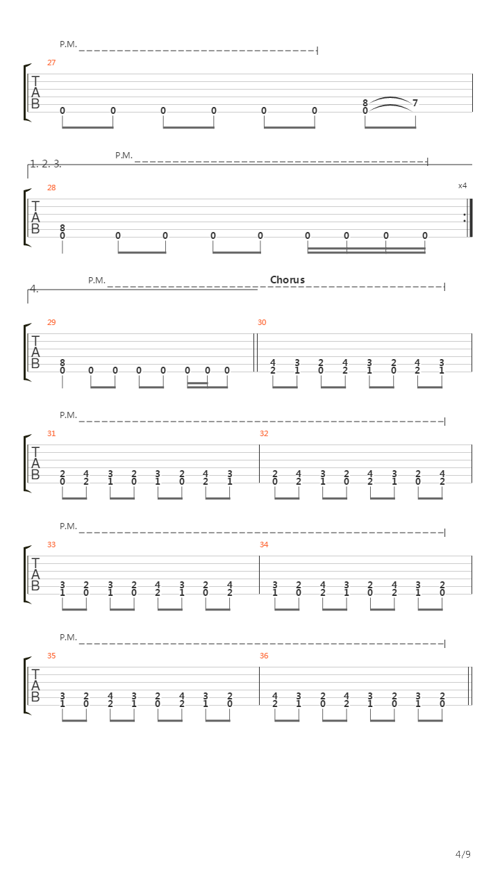 Piano Wire吉他谱