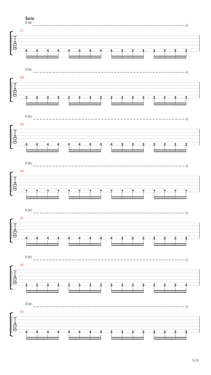 Piano Wire吉他谱