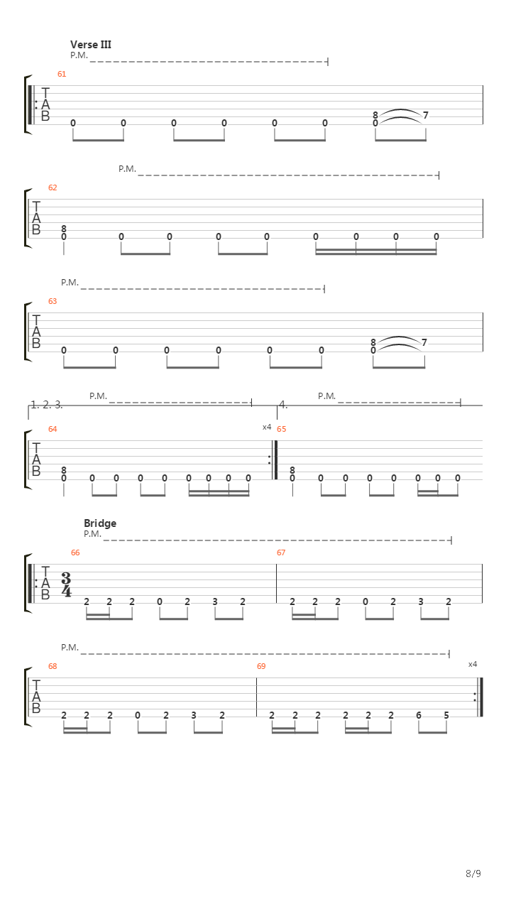 Piano Wire吉他谱