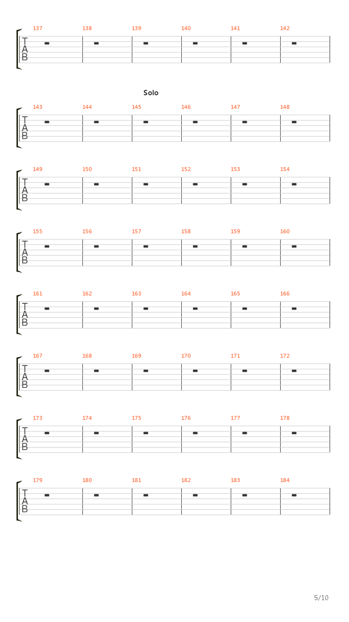 Throne Of Thorns吉他谱