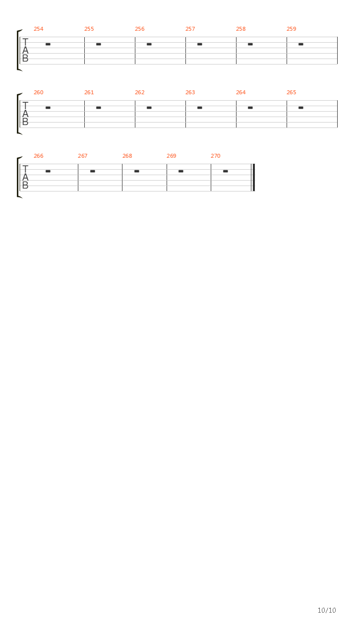 Throne Of Thorns吉他谱