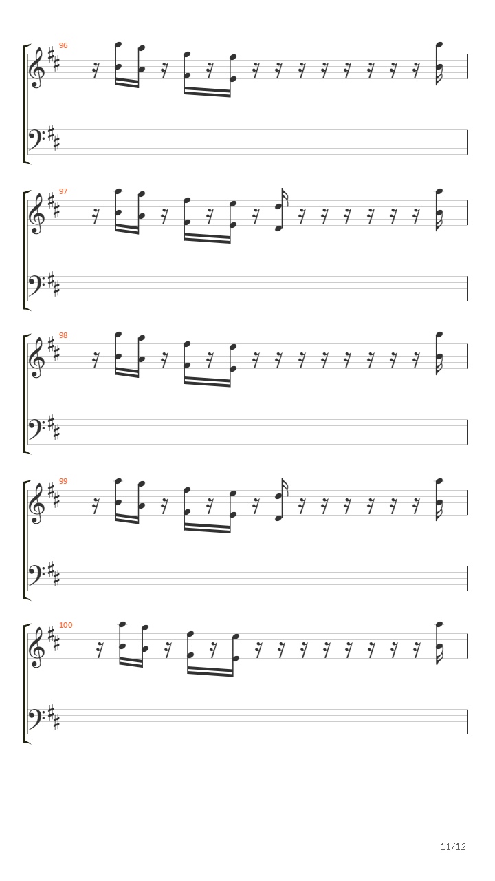 Settle Down吉他谱