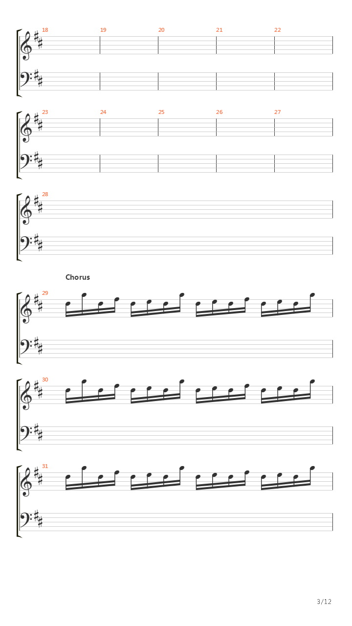 Settle Down吉他谱