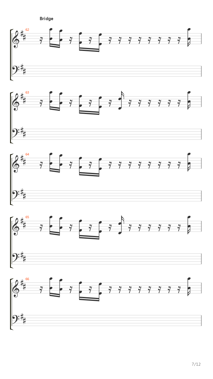 Settle Down吉他谱