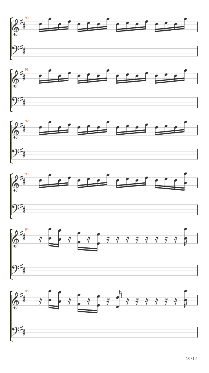 Settle Down吉他谱