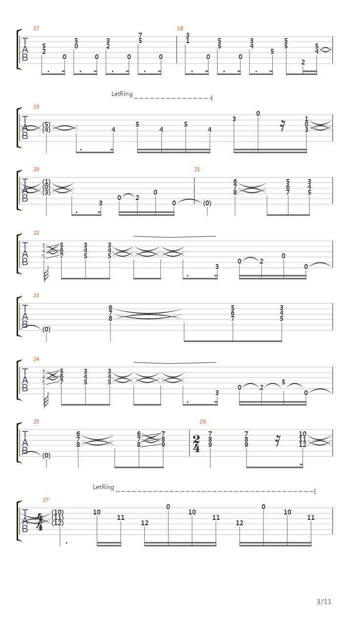 Flatlands吉他谱