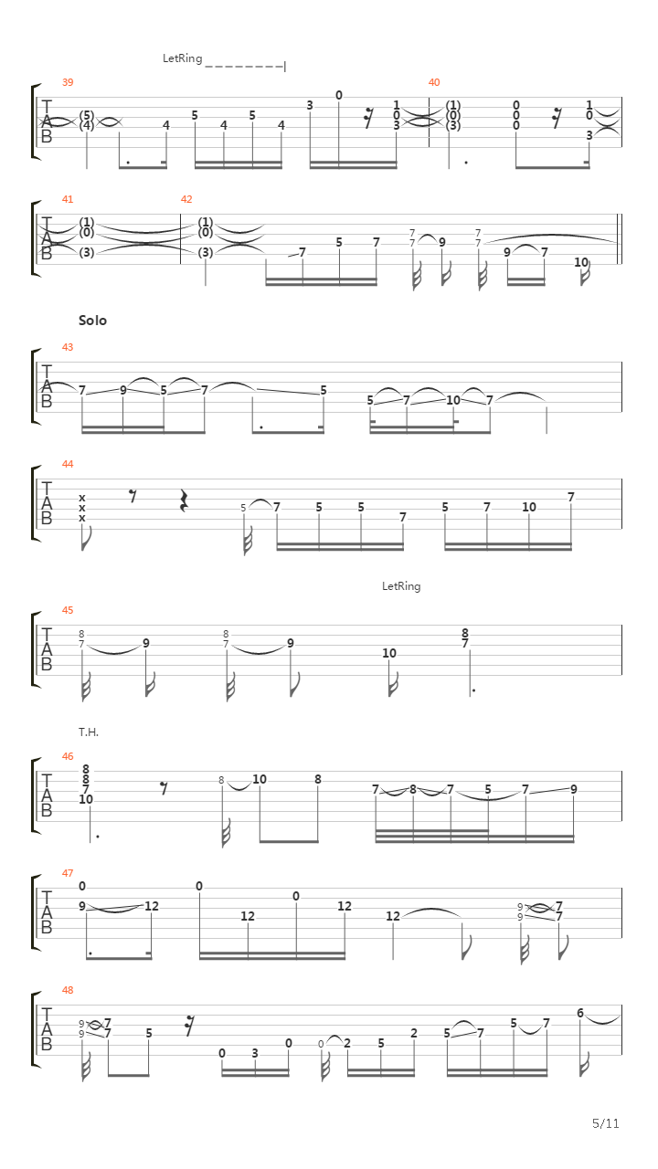 Flatlands吉他谱