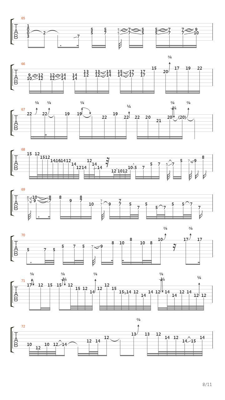 Flatlands吉他谱