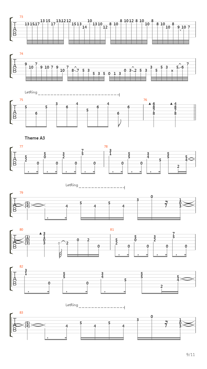 Flatlands吉他谱