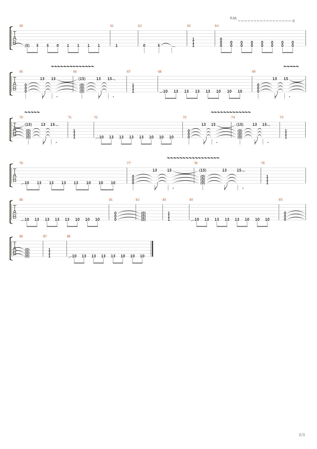 Detriot Tapes吉他谱