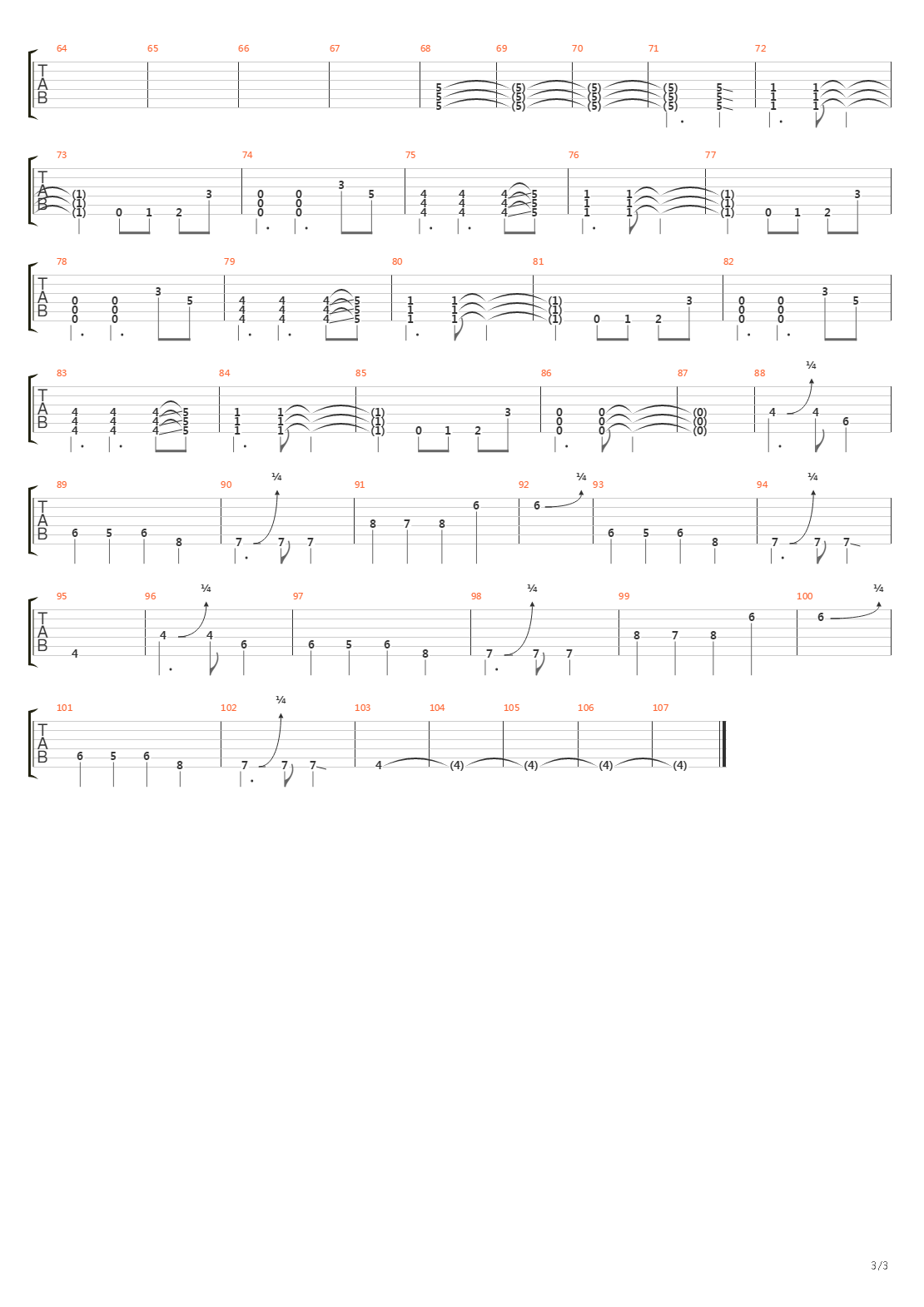 Lock And Load吉他谱