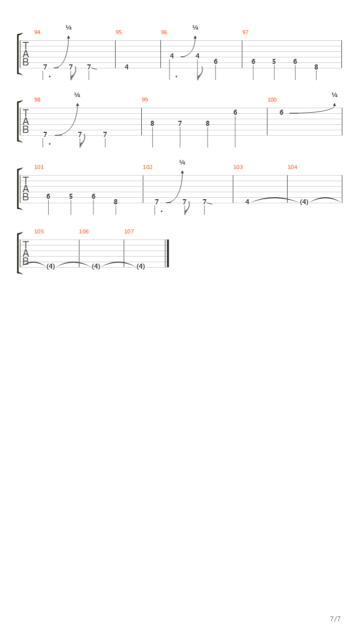 Lock And Load吉他谱