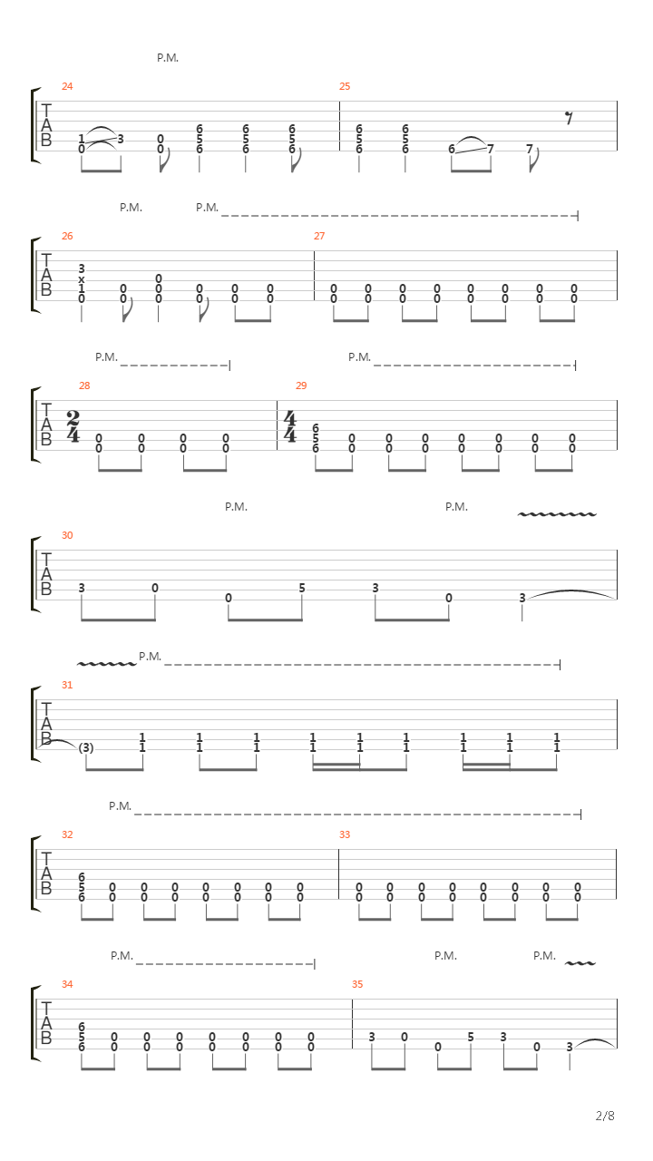 The Condition吉他谱