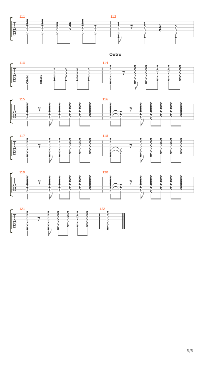 The Seed 20吉他谱