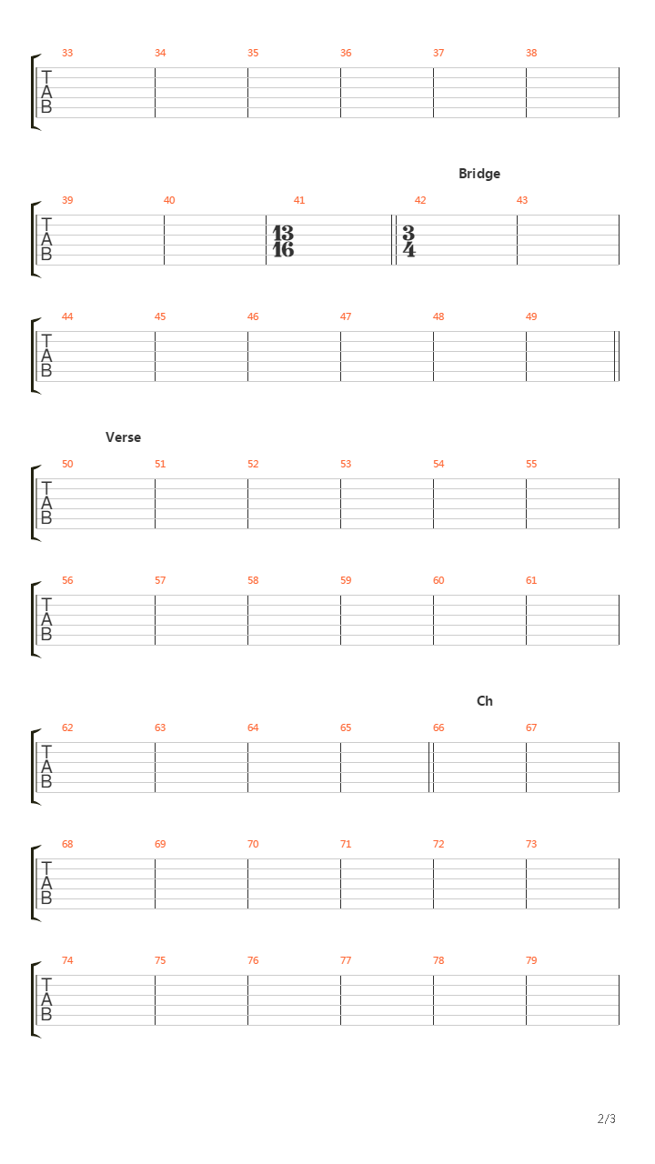 Highlow吉他谱