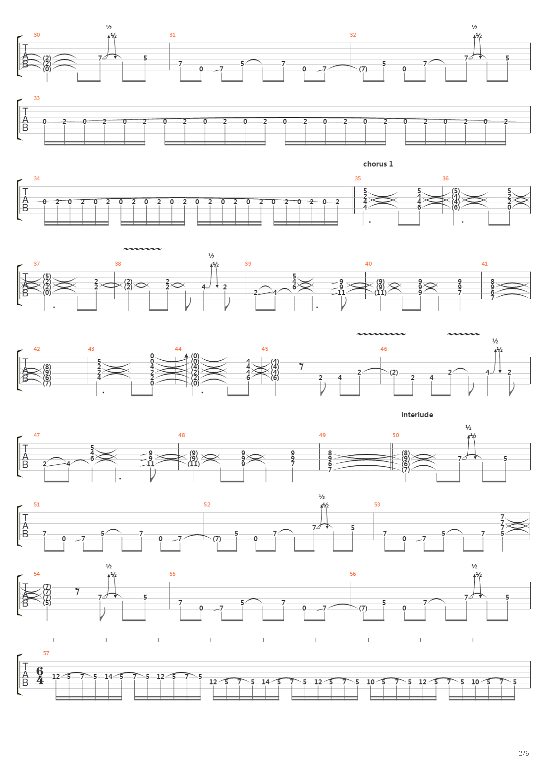 Elevate吉他谱