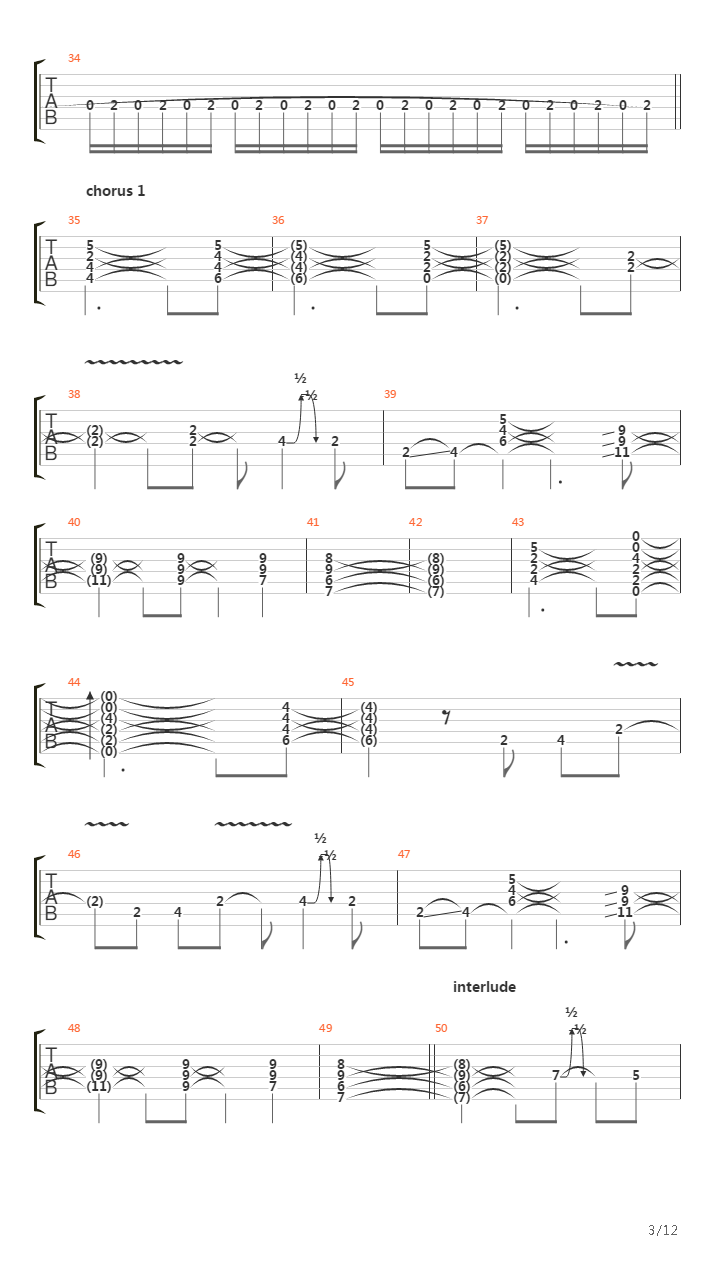 Elevate吉他谱